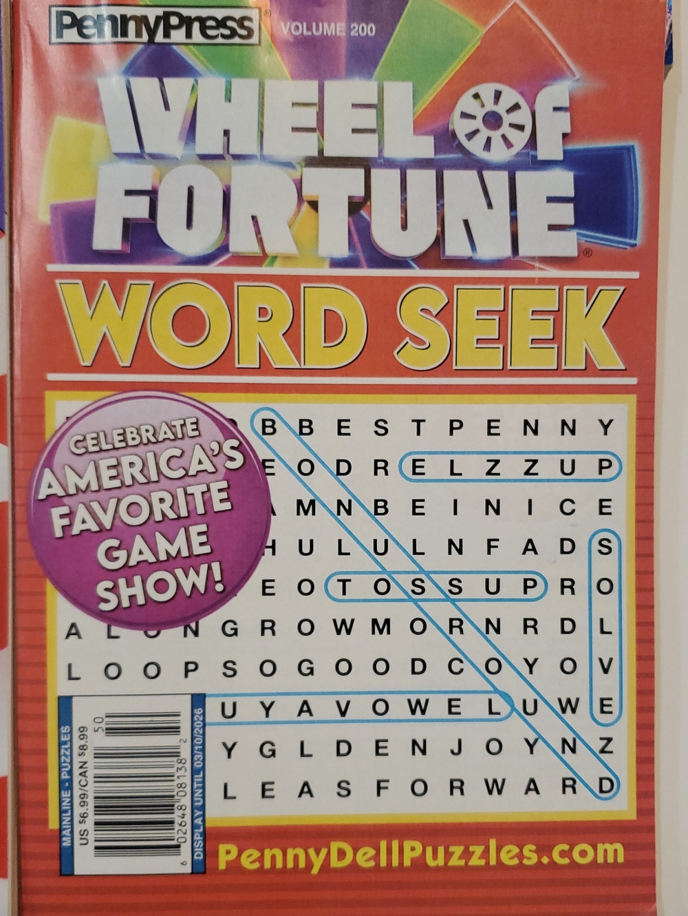 New Word Seeks Books Lot Of 4 Word Search Puzzles Number Search Wheel Of Fortune - Picture 2 of 15